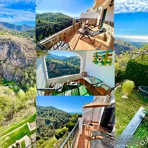  Apartamento Axarquia 1, Terraza Privada Con Vistas A La Montaña Rio Y Al Mar España